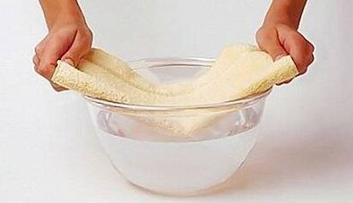 Soda compress to increase penis