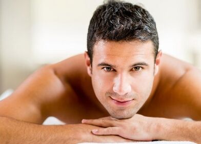 A man increased his penis size with massage
